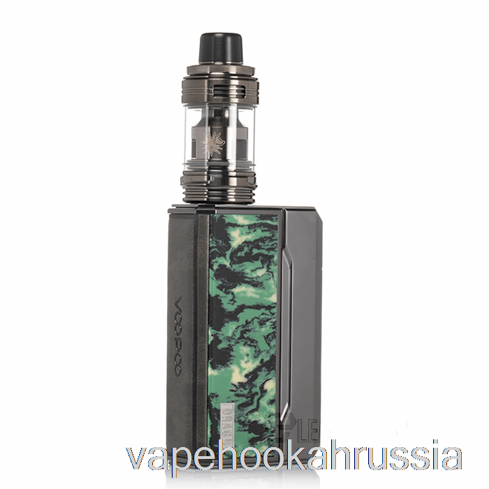 Vape Russia Voopoo Drag 4 177w стартовый комплект Gun Metal + Forest Green
